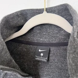 [Nike] Charcoal Heathered Gray Therma-FIT 1/2 Zip Pullover Training Top Sz Large thumbnail 10