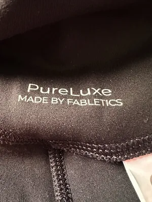 Fabletics PureLuxe Black High Waisted Leggings 3X Short thumbnail 4