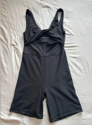 WeWoreWhat Black womens One Piece Bodysuit‎ Size Small thumbnail 1