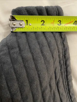 Everlane The Organic Cotton Quilted Shorts Womens Size Small Gray Pull-on thumbnail 7