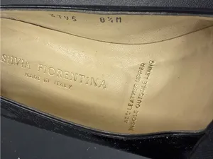 Silvia Fiorentina Patent Leather Bow Loafers Size 8.5 thumbnail 6