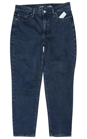 NWT Old Navy High Waisted O.G. Straight Jeans Women’s 10 Dark Wash Fae thumbnail 1