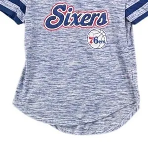 Philadelphia 76ers Womans Shirt Large Fitted Preppy Basketball Championship thumbnail 3