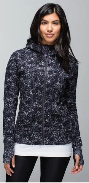 Lululemon Scuba Hoodie II Size 6 Rocky Road Sand Dune Toothpaste / Storm thumbnail 1
