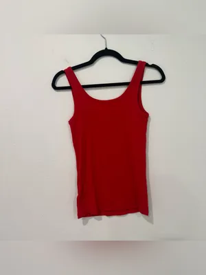 Old Navy x Disney Mickey Mouse An American Icon Red Tank Top S thumbnail 6