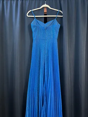 B Darlin Blue prom dress thumbnail 2