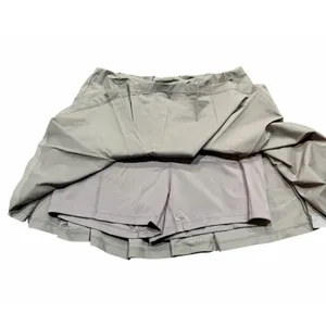 Gold Hinge Pleated Tennis Pickleball Skirt Skort Athleisure Gray Size Small thumbnail 7