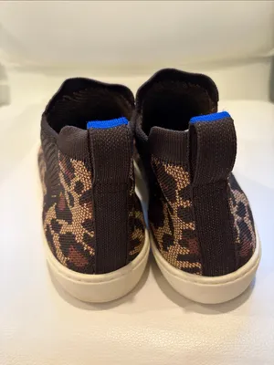 Rothy's The Chelsea High Top Cheetah Print Sneakers 8.5‎ thumbnail 6