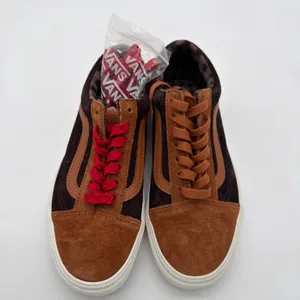 Vans Old Skool Pig Suede Skater Casual Iconic Sneakers Brown NWOB 7 thumbnail 2