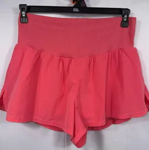 JoyLab Women’s Athletic Running Shorts Size Large Pink Flowy Activewear thumbnail 1