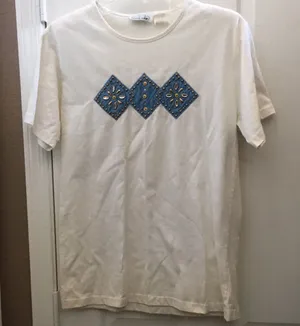 FINAL MARKDOWN Bonnie blain western look t shirt (L) thumbnail 1