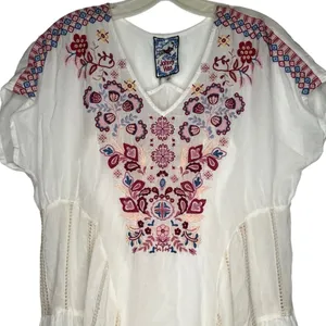 Johnny Was Silk Blend‎ Dress and Slip nwt thumbnail 2