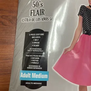 Women’s 50’s flair Halloween costume size med‎ thumbnail 3