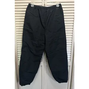 Skillcraft Army Pants Size M Black Lined Pockets Elastic/Cord Hem Zip Ankle thumbnail 4