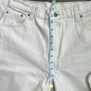 Vtg 1993 Levi’s Women’s Oat Colored High Waist Straight Leg Denim Fall‎ Sz 14 ◼️ thumbnail 5