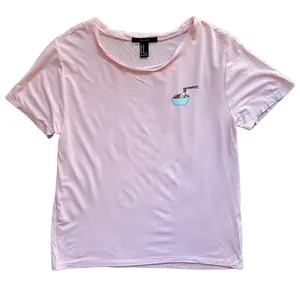 Forever 21 Relaxed Fit Baby Pink Ramen T-Shirt Medium thumbnail 1