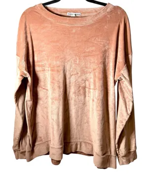 Moral Fiber Women’s Butter Fleece Long Sleeve Boat Neck Top thumbnail 1