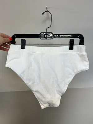 White Ribbed Bikini Set thumbnail 6