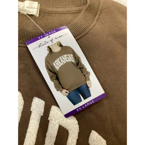 State of Mine Florida‎ Chenille Varsity Sweatshirt Brown XXL Womens Oversized… thumbnail 3