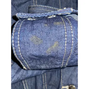 Turtle Bay New York Jean Jacket Womens L Used *Stain on Cuff thumbnail 9