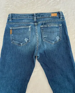 Paige Low Waisted Flare Jeans thumbnail 3