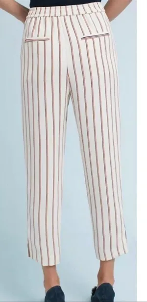 Anthropologie The Essential Pull-On Trouser Stripe thumbnail 3