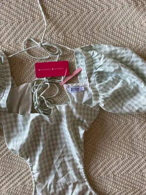 Beginning Boutique Penelope Gingham Mini Dress thumbnail 2
