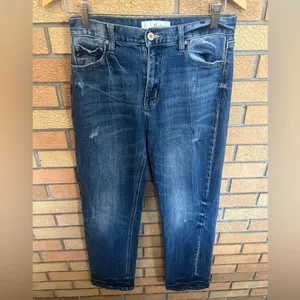 KanCan Mordekaiser High Rise Dad Jeans Straight Leg Distressed Women’s Size 24 thumbnail 2