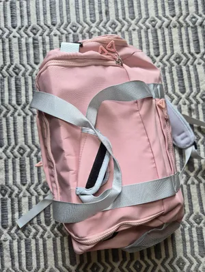 Colorblock Convertible Backpack Duffel Bag Travel Gym Bag Shoe Compartment thumbnail 7