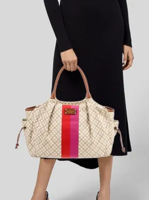 Kate Spade New York Spade Flower Jacquard Canvas Large Tote Diaper Weekender thumbnail 1