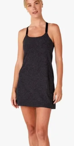 Beyond‎ Yoga Black Move It Dress in Black-Charcoal Sz XL thumbnail 1