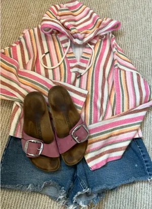 Roxy Cropped Rug Pullover thumbnail 1
