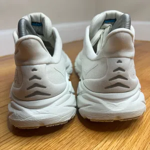 Hoka Clifton 8 “White” 1119394WWH Size 9W NO BOX thumbnail 8