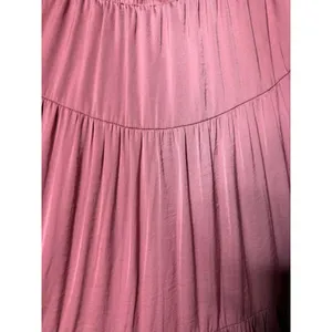 Naked Zebra Maxi Dress Women Small Pink Good Strapless Tiered SD115893 thumbnail 5