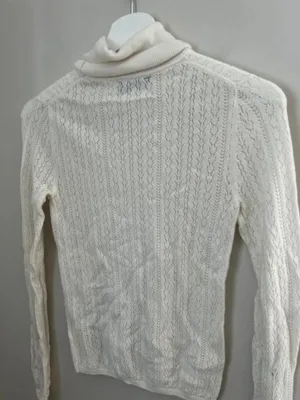 Gap Sweater Brooklyn Point Ivory Frost Turtleneck thumbnail 5