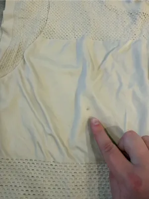 Varley Carley Tee in Crème Size L/XL thumbnail 6