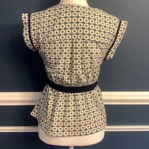 Monteau v-neck Blouse thumbnail 4