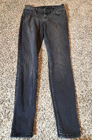 Guess Los Angeles Power Stretch‎ Skinny Jeans Womens 28 Faded Black WB4AB2D3VP0 thumbnail 1