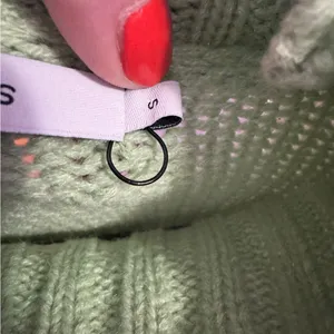 Revolve Sola Turtleneck Stitches & Stripes Green‎ Sweater Size Small thumbnail 4