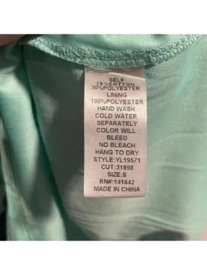 Ya Los Angeles Blue Color Block Cheer Style Sleeveless Fit and Flare Dress thumbnail 9