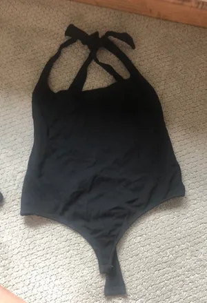 Free People Black Bodysuit thumbnail 1