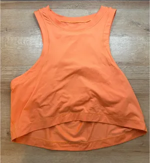 Lululemon Orange Tank Top thumbnail 1