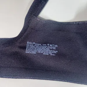 Bali Size 36DD Black Lightly Padded Underwire Bra thumbnail 2