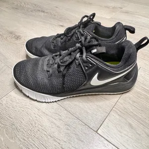 Nike Zoom Hyperace 2 Black Volleyball Shoes Sneakers Size 8 Athletic Lace AA0286 thumbnail 4