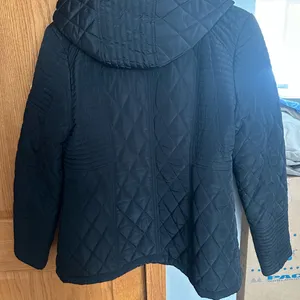 Michael Kors Dark Black Quilted Puffer Coat thumbnail 2
