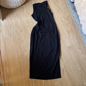 With Jean Elegant Black Sleeveless Dress thumbnail 3