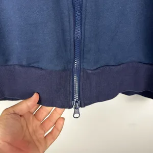 Nap Loungewear Full Zip Oversized Hoodie Sweatshirt Navy Blue‎ Women’s Sz XXS thumbnail 4