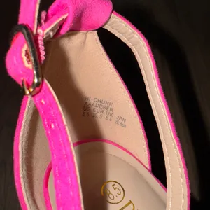 Dream Paris Pink Block High Heels thumbnail 5