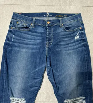 7 For All Mankind Josefina Skinny Boyfriend Jeans thumbnail 2