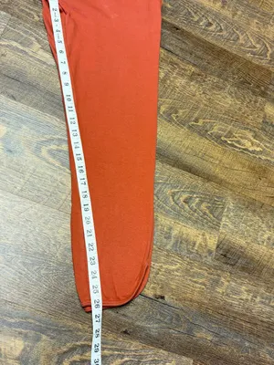 Pact Organic Cotton Joggers Pant Womens XS Orange Pocket Sustainable Lounge Cozy thumbnail 9